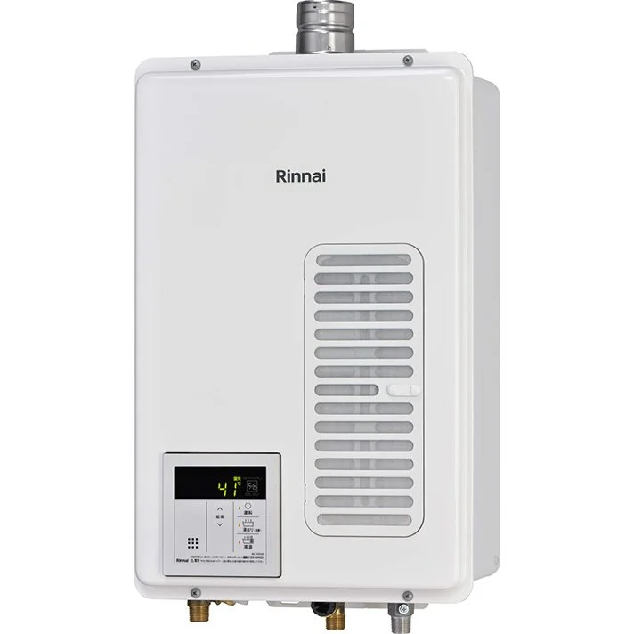 リンナイ 屋内FE式強制排気給湯専用オートストップ RUX-V1615SWFA(B)-E